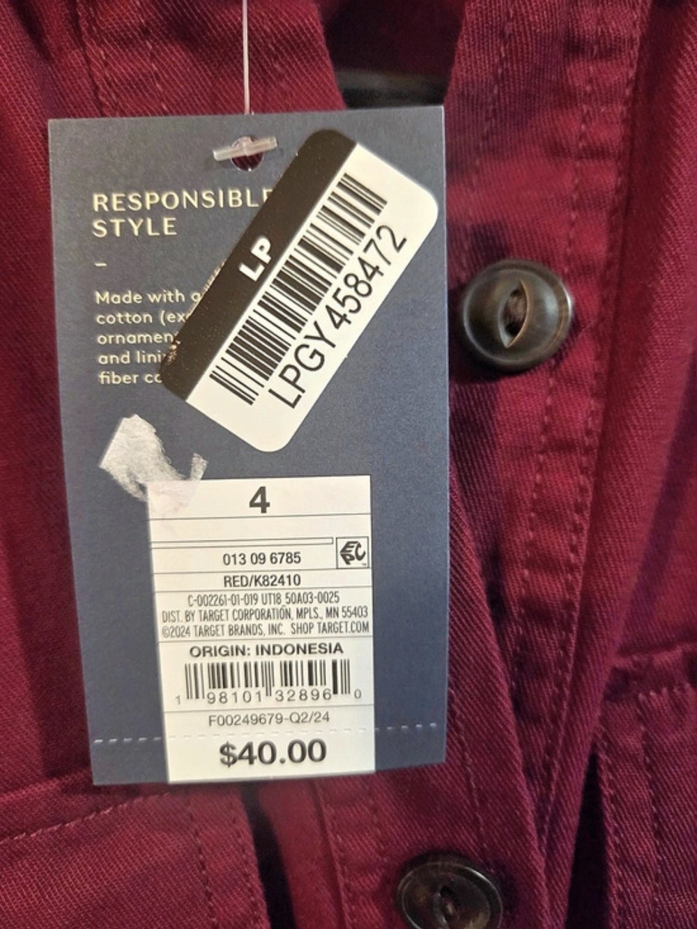Universal Threads. Utility Jumpsuit. Cotton Utility Jumpsuits Size 4 NWT - Picture 3 of 4
